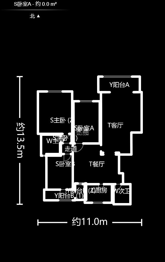 泰禹家园（彩云之翼家园一期、二期、三期）  3室2厅2卫   95.00万