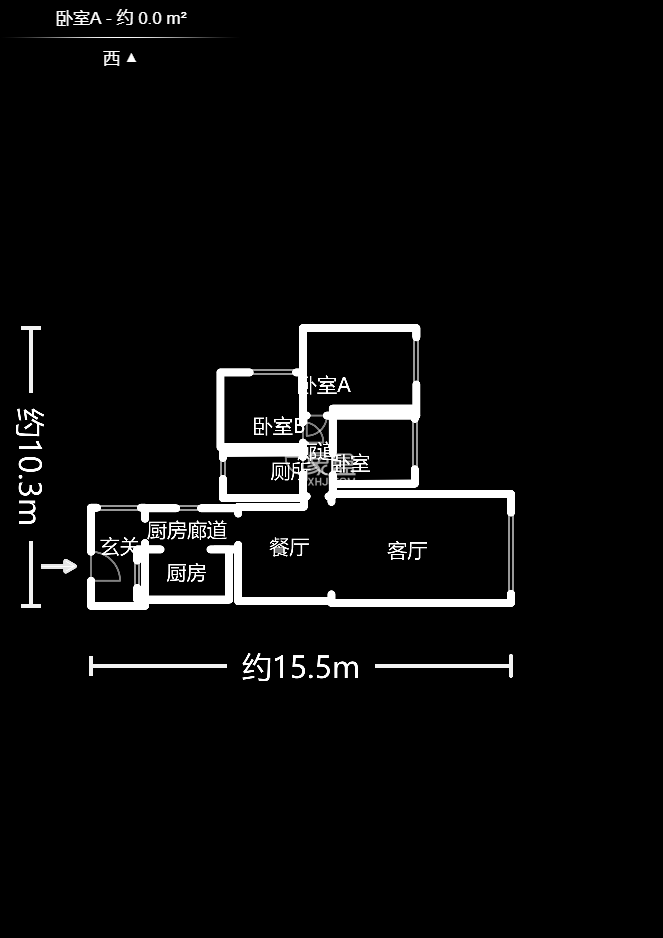 汀湘十里  3室2厅2卫   75.00万室内图1