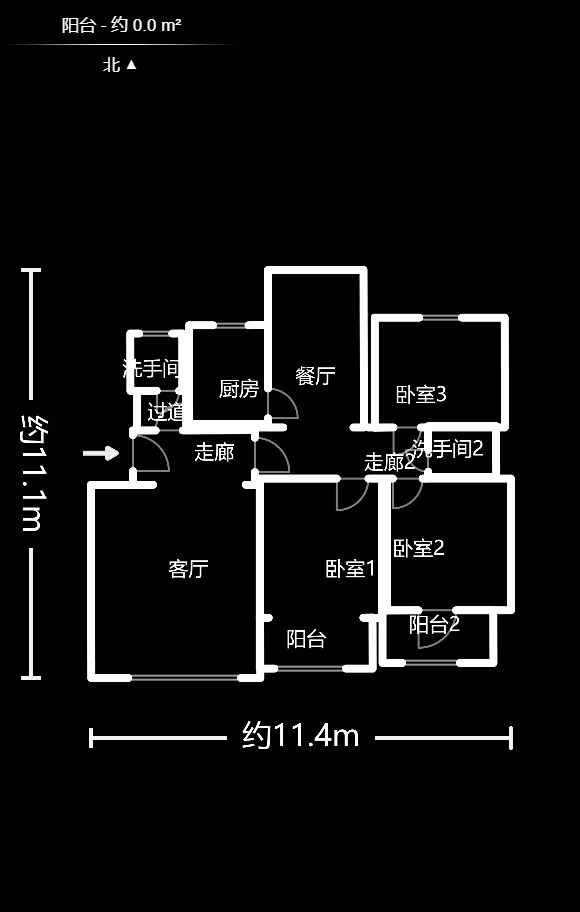 三湘小区  3室2厅2卫    1600.0元/月 三湘小区  3室2厅2卫    1600.0元/月户型图