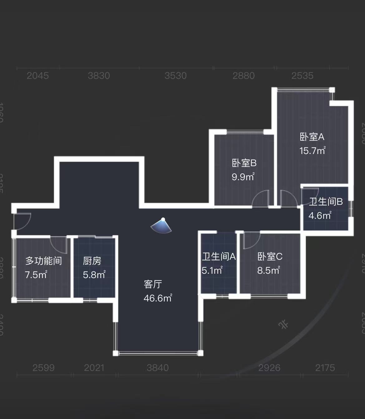 紫金华府  0室0厅0卫   87.00万