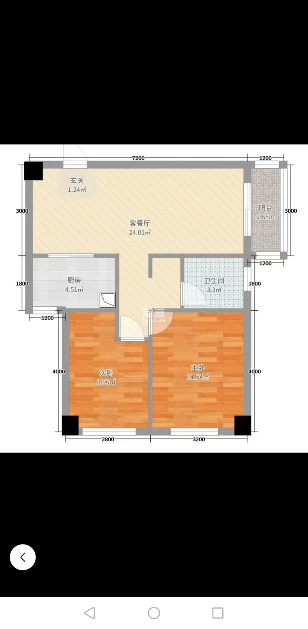 新桂广场  3室2厅1卫   60.00万