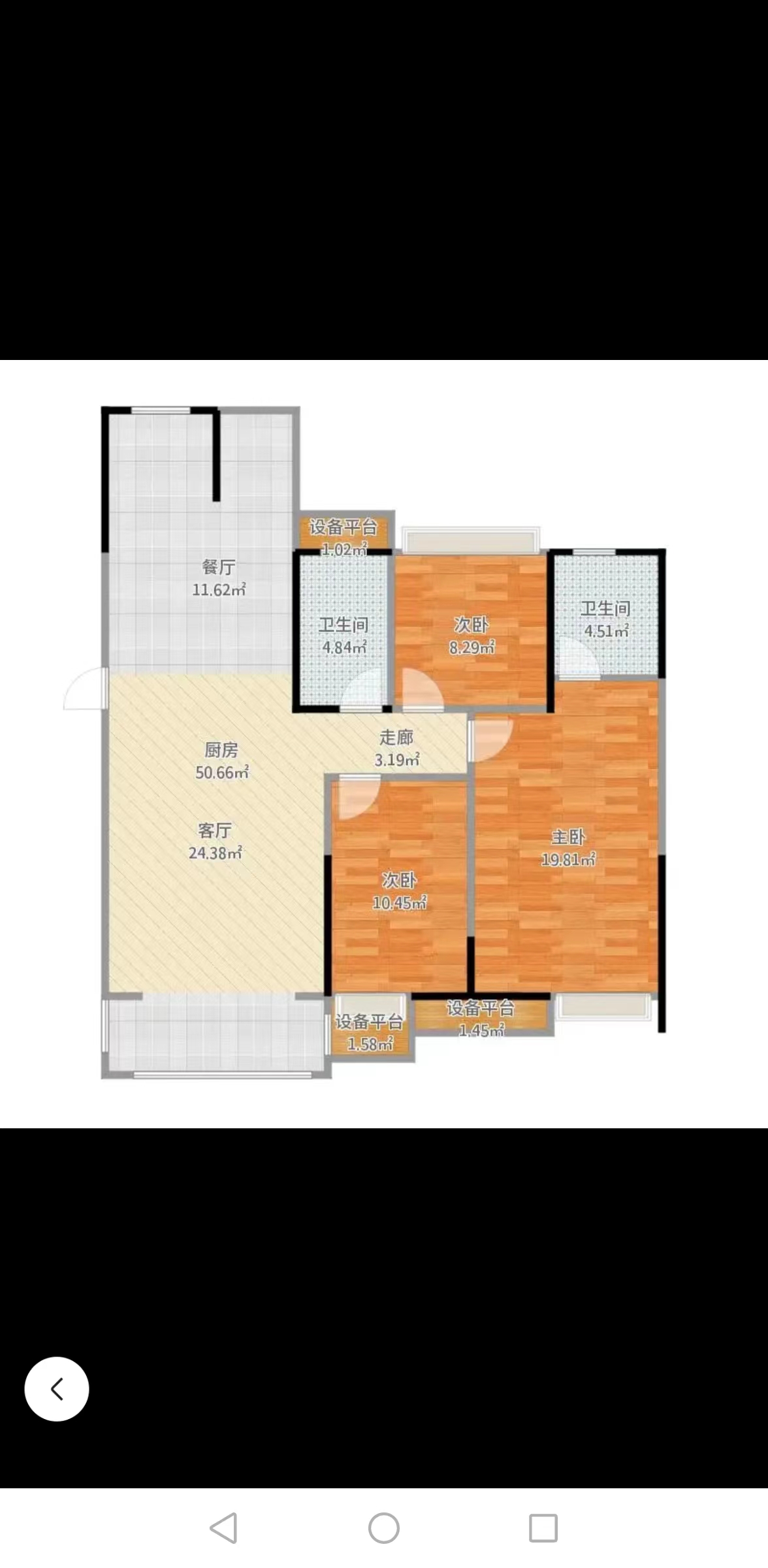 新桂广场 3室2厅2卫 89.8万 新桂广场 3室2厅2卫 89.8万室内图