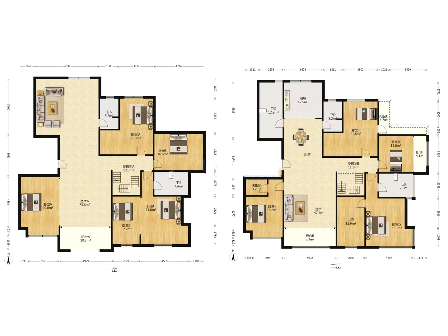 学府时代 8室2厅3卫 250.00万 学府时代 8室2厅3卫 250.00万室内图