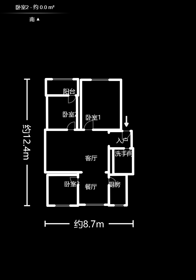湘江航运宿舍  3室2厅1卫    1800.0元/月 湘江航运宿舍  3室2厅1卫    1800.0元/月户型图