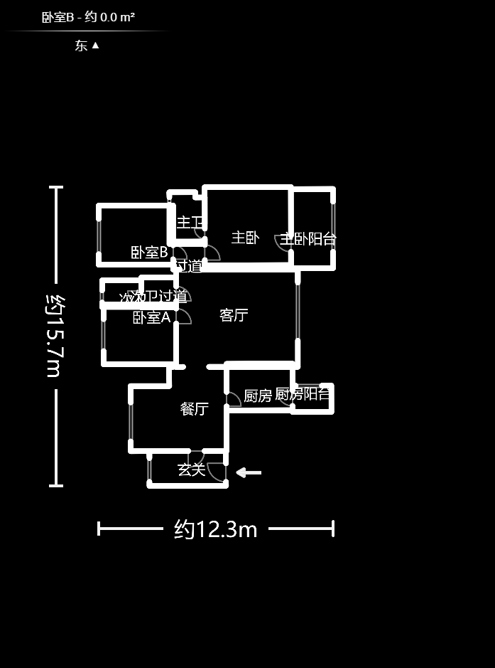 北京御园一二期（国泰嘉园）  3室2厅2卫    207.88万室内图1