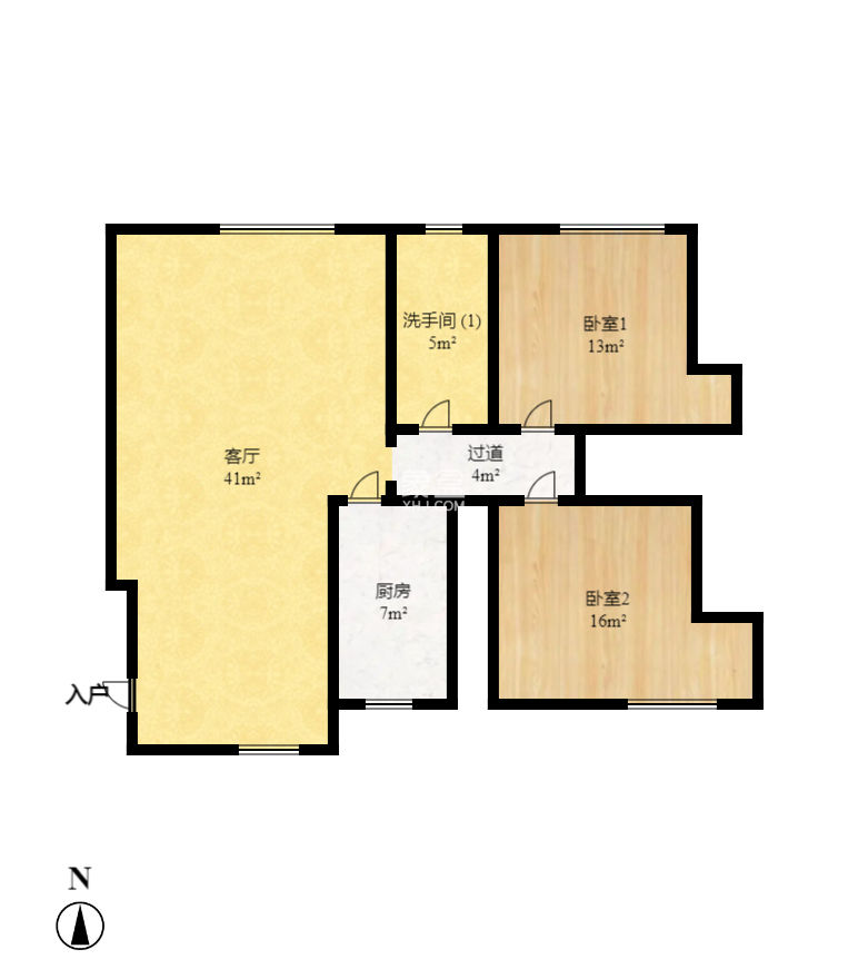 明星村 2室1廳1衛 92.00萬