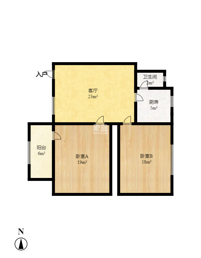 南湖路水工機(jī)械廠宿舍  2室1廳1衛(wèi)   35.80萬(wàn)