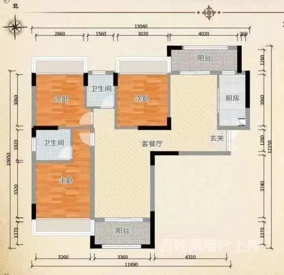 提香蓝岸 3室2厅2卫 94.0万 提香蓝岸 3室2厅2卫 94.0万室内图