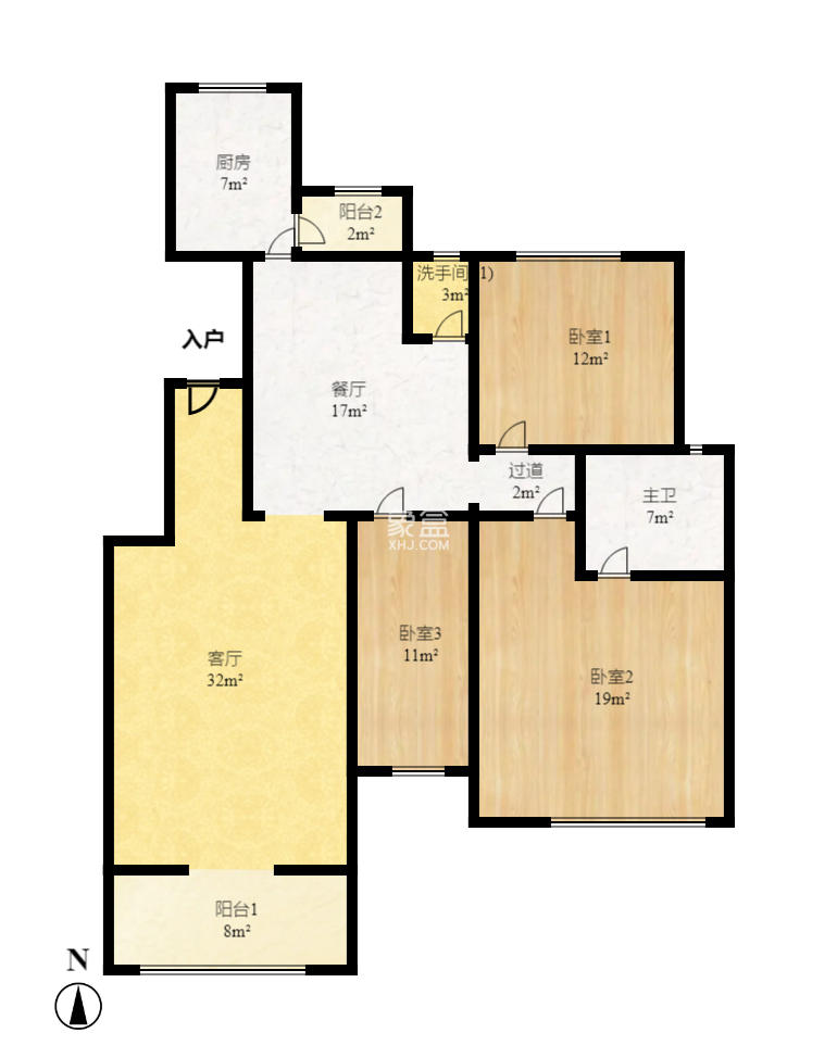 福乐康城  1室1厅1卫    1500.0元/月 福乐康城  1室1厅1卫    1500.0元/月户型图