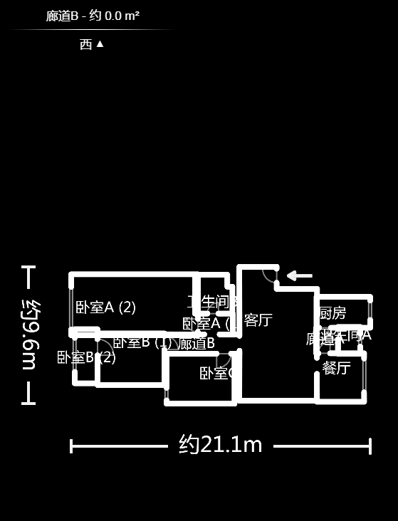 成达花园  3室2厅2卫   85.00万室内图1