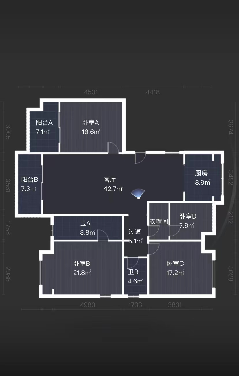 佳兆业金域天下一期  4室2厅2卫   96.80万