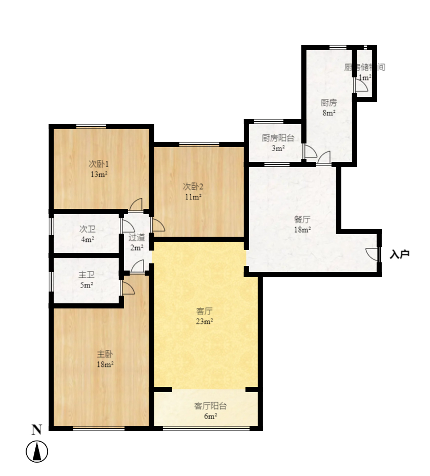 恒大御景湾 3室2厅1卫 3000.0元/月 恒大御景湾 3室2厅1卫 3000.0元/月户型图