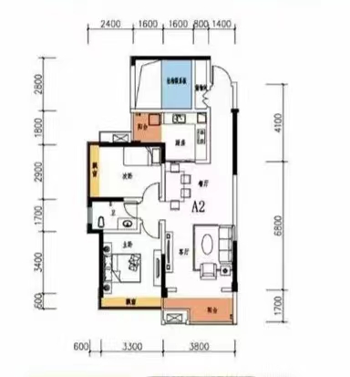 金轮翡翠名园  3室2厅1卫   79.00万