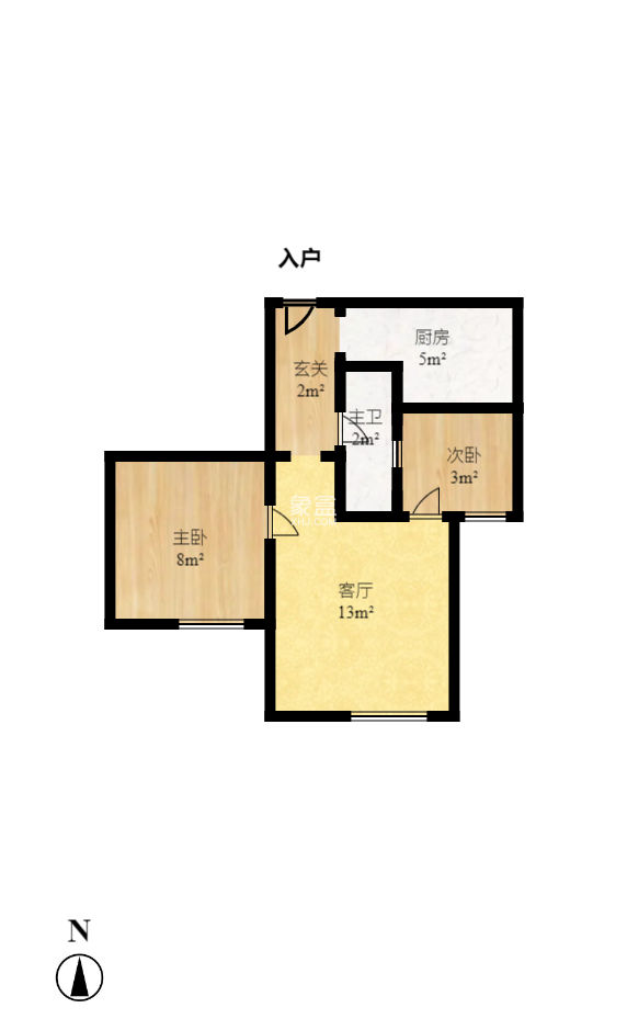 深业睿城   46.35㎡      1600.0元/月小区图