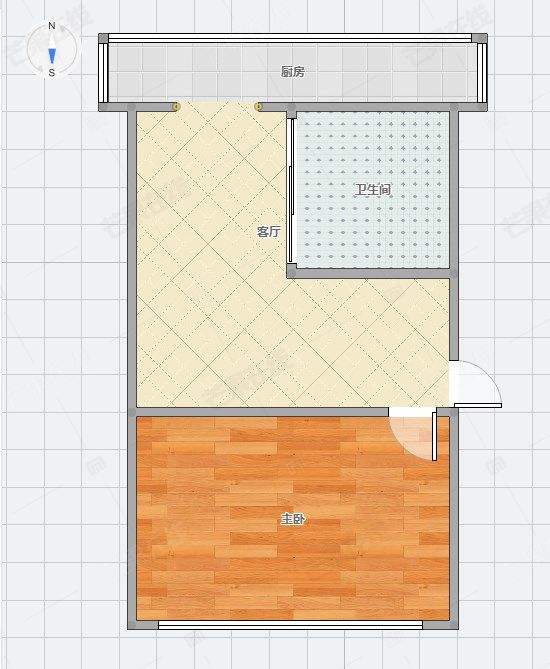 中建御山和苑  1室1厅1卫   38.00万