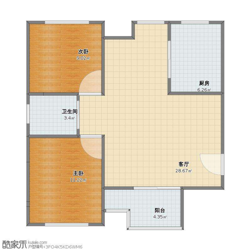 莲花小区  2室2厅1卫   52.00万