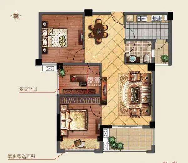 怡园小区  3室2厅1卫   42.00万
