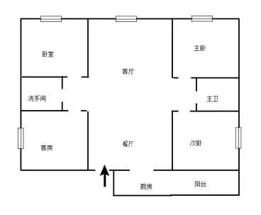 依江苑  5室2厅2卫   135.00万