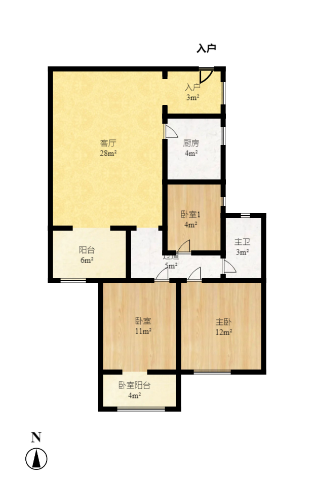 凯通国际城(凯通朝庭) 2室2厅1卫 2600.0元/月 凯通国际城(凯通朝庭) 2室2厅1卫 2600.0元/月户型图