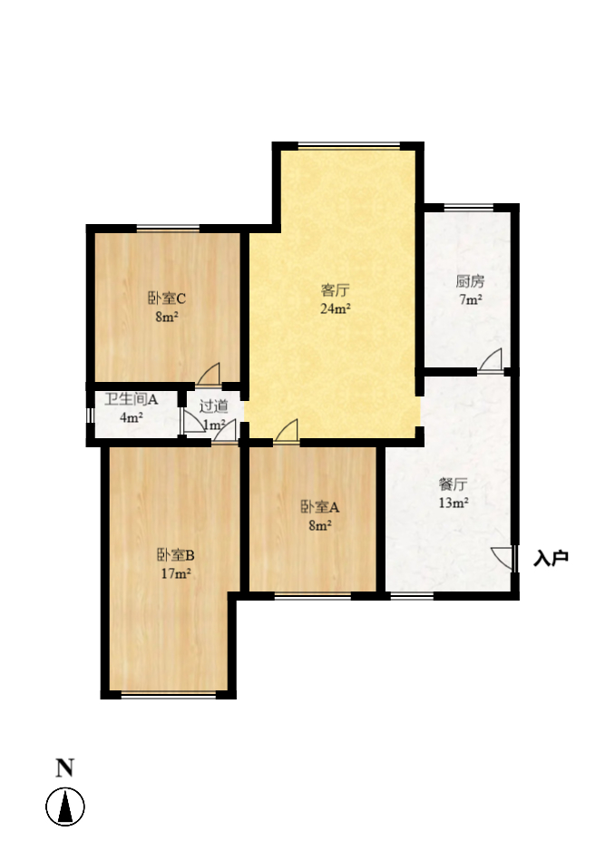 星城新宇川河苑  1室0厅0卫    1500.0元/月 星城新宇川河苑  1室0厅0卫    1500.0元/月户型图