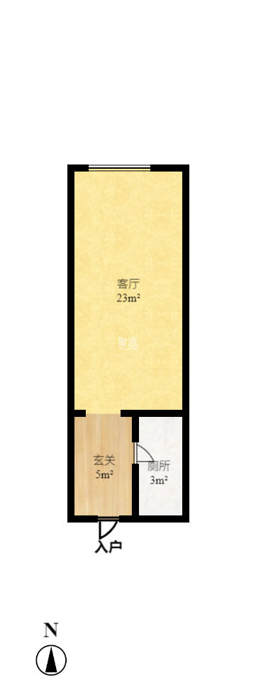 奥克斯滨仕花园（奥克斯洋湖广场/奥克斯中心）   53.0㎡      1800.0元/月小区图