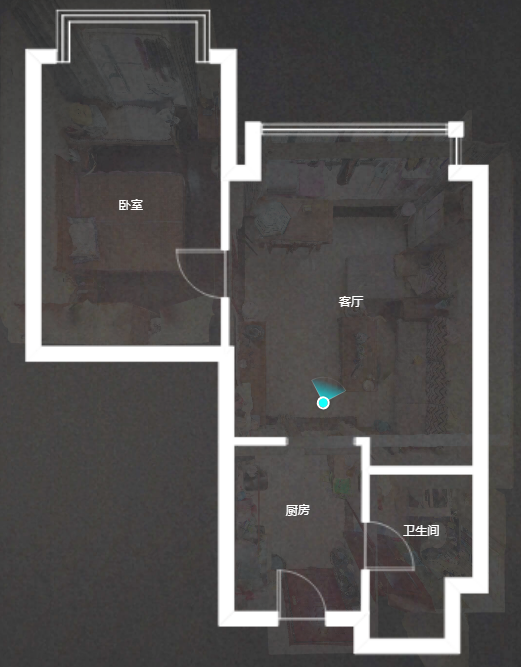 株洲恒大名都  1室1厅1卫   30.00万室内图