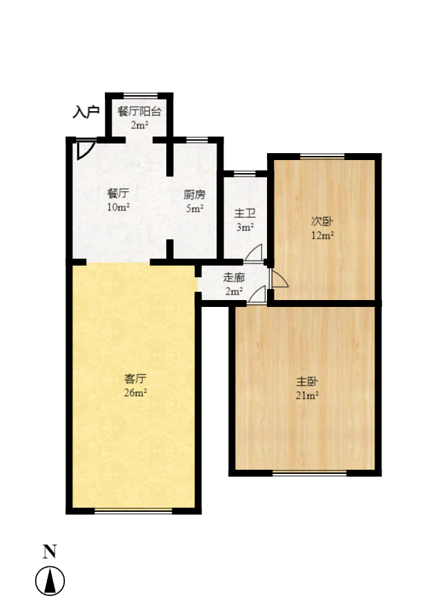 丽江翠园 2室2厅11卫 2500.0元/月 丽江翠园 2室2厅11卫 2500.0元/月户型图