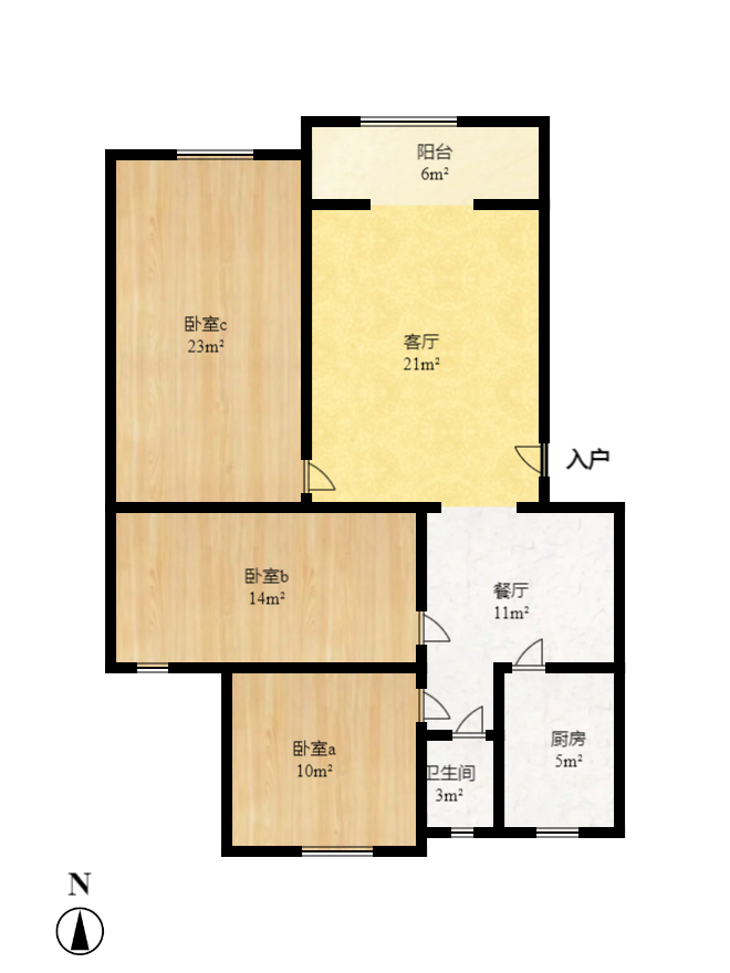 韶峰星苑(韶峰尚南UP公寓)  3室2厅1卫    1600.0元/月 韶峰星苑(韶峰尚南UP公寓)  3室2厅1卫    1600.0元/月户型图