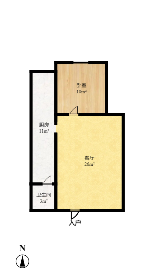 星宇V立方(旭和大厦) 1室1厅1卫 1908.0元/月 星宇V立方(旭和大厦) 1室1厅1卫 1908.0元/月户型图