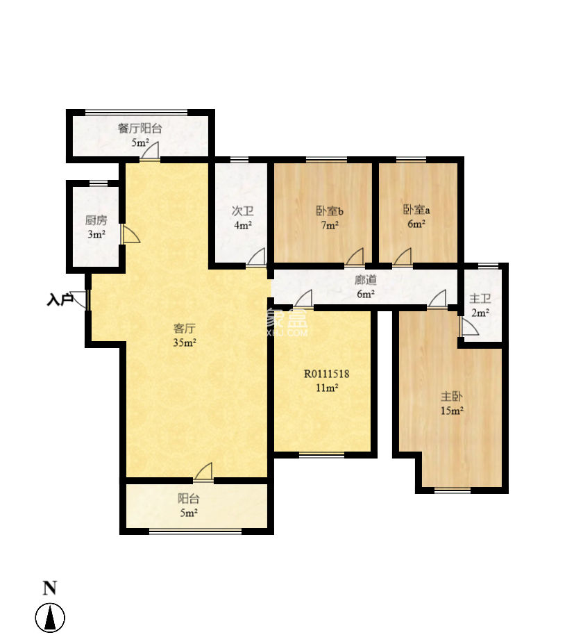 梅溪湖金茂湾  4室2厅2卫    122.0万