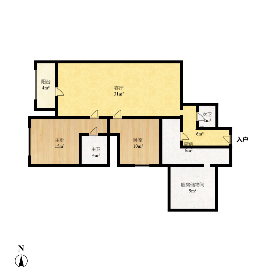 新富城  2室2厅1卫    2700.0元/月 新富城  2室2厅1卫    2700.0元/月户型图