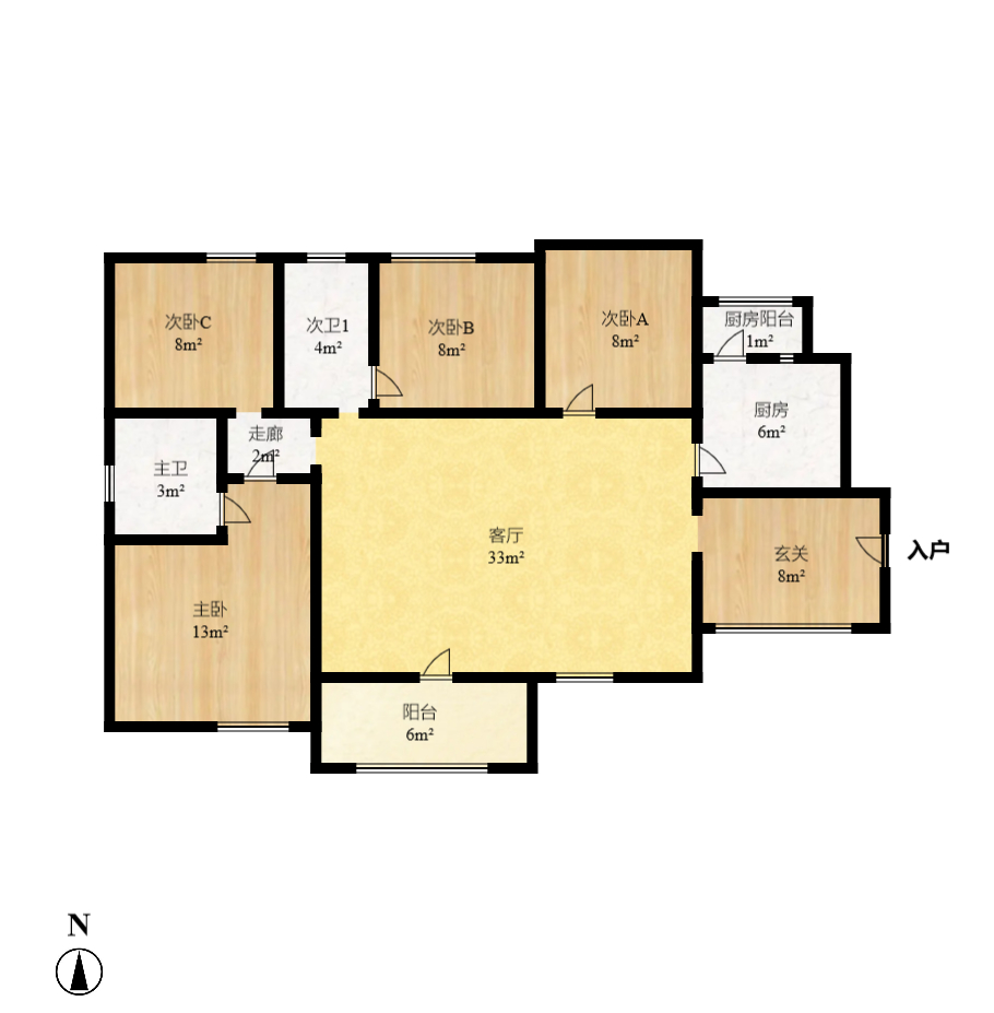 湖湾世景  1室1厅1卫    2700.0元/月 湖湾世景  1室1厅1卫    2700.0元/月户型图