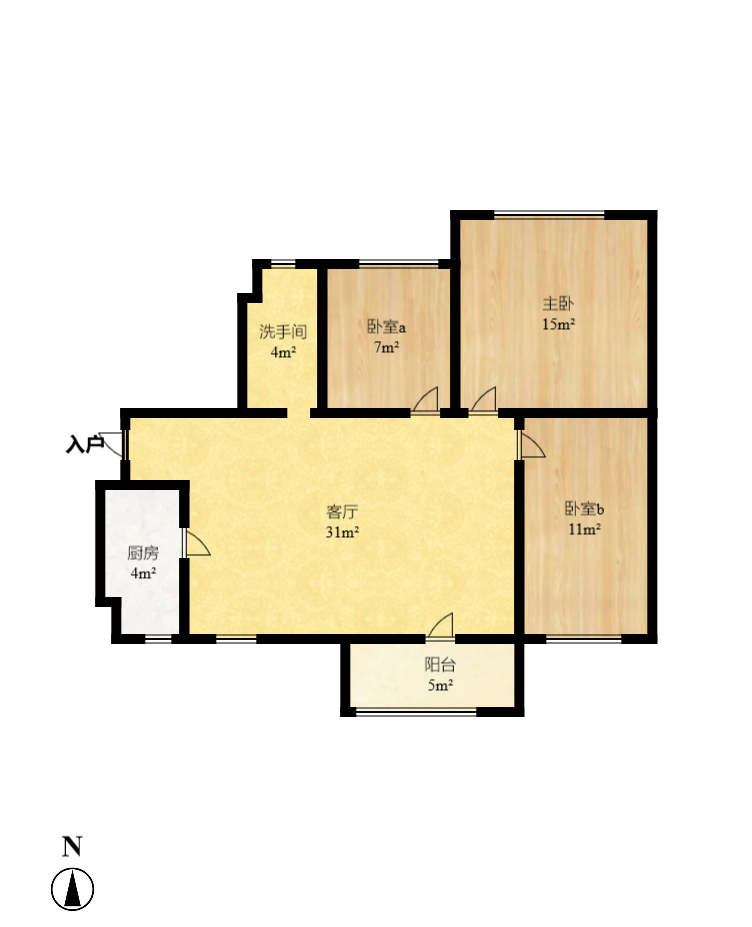 好莱城(弘德西街)  3室2厅2卫    2200.0元/月 好莱城(弘德西街)  3室2厅2卫    2200.0元/月户型图