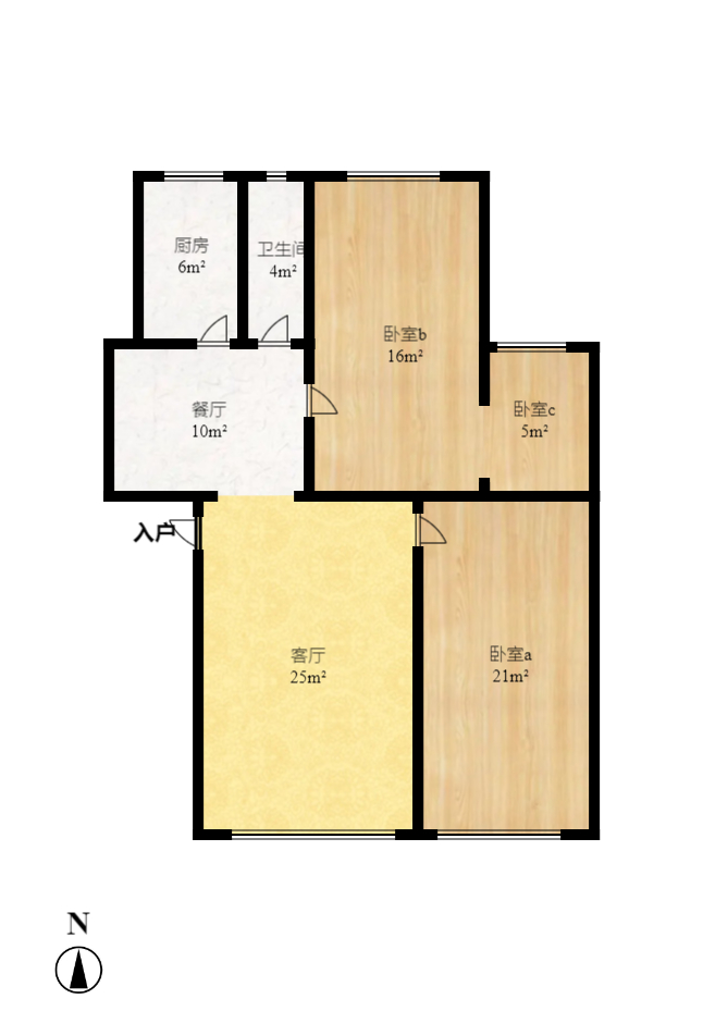 韶峰星苑(韶峰尚南UP公寓) 2室1厅1卫 1700.0元/月 韶峰星苑(韶峰尚南UP公寓) 2室1厅1卫 1700.0元/月户型图