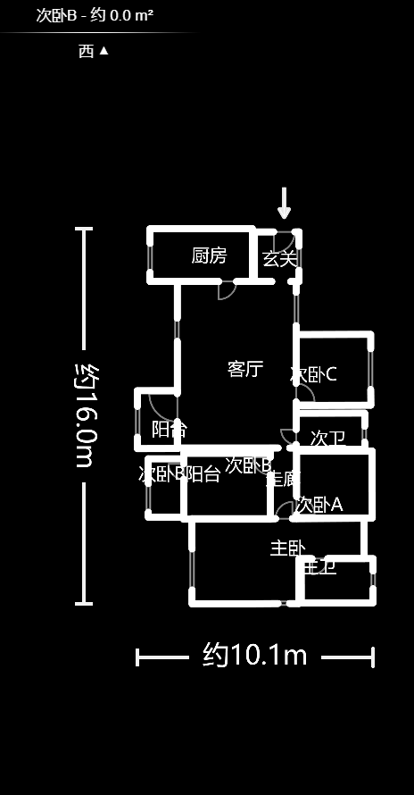 华润凤凰城三期  4室2厅1卫    155.0万 华润凤凰城三期  4室2厅1卫    155.0万户型图