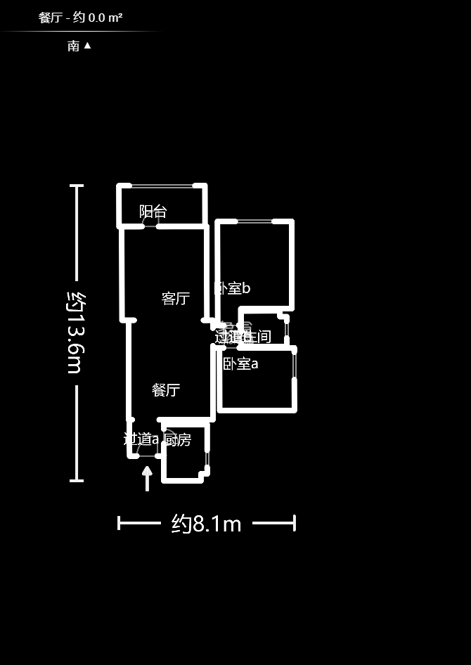 凯富漫城  2室2厅1卫   39.80万室内图1