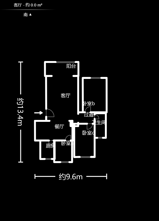 三城花苑(一,二,三期) 2室2厅1卫 1000.0元/月 三城花苑(一,二,三期) 2室2厅1卫 1000.0元/月户型图