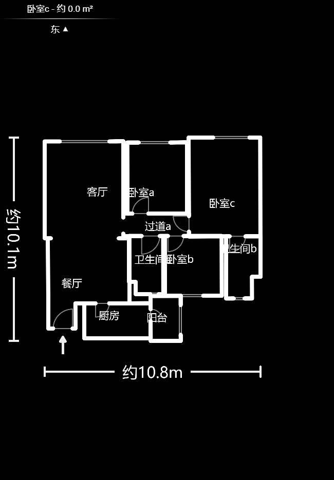 碧桂园南城首府（东宸林海）  3室2厅2卫    103.0万室内图1