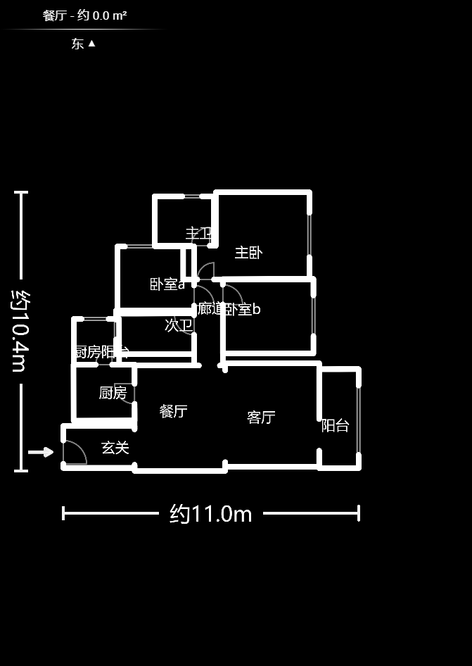 中国铁建梅溪青秀三期  3室2厅2卫   175.00万室内图1