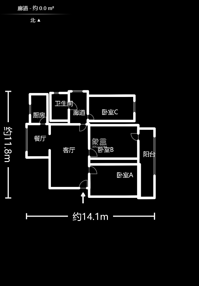 敦仁里散盘  3室1厅1卫   88.00万