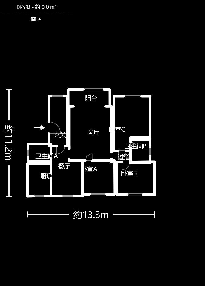 申湘宽境  4室2厅2卫    69.8万 申湘宽境  4室2厅2卫    69.8万户型图