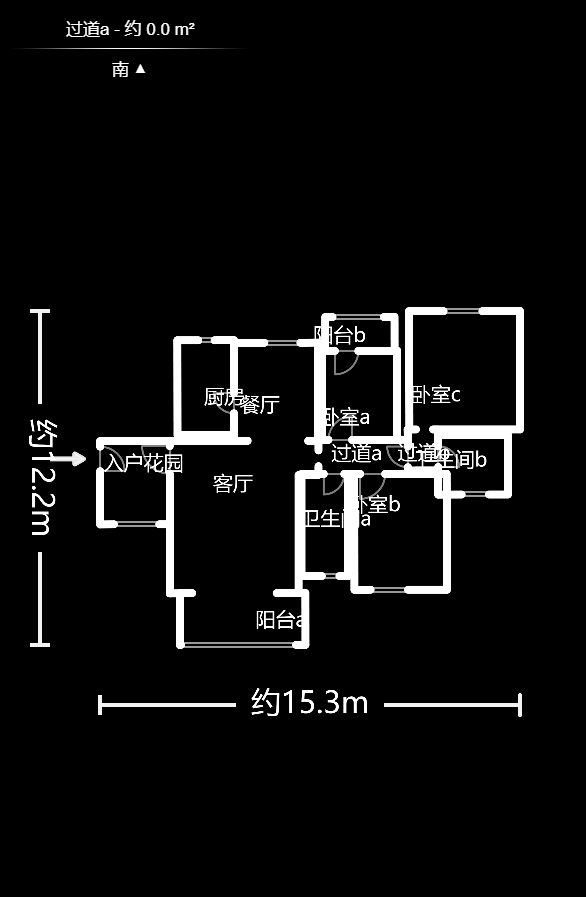 中悦领秀金都  3室2厅1卫    72.78万室内图1