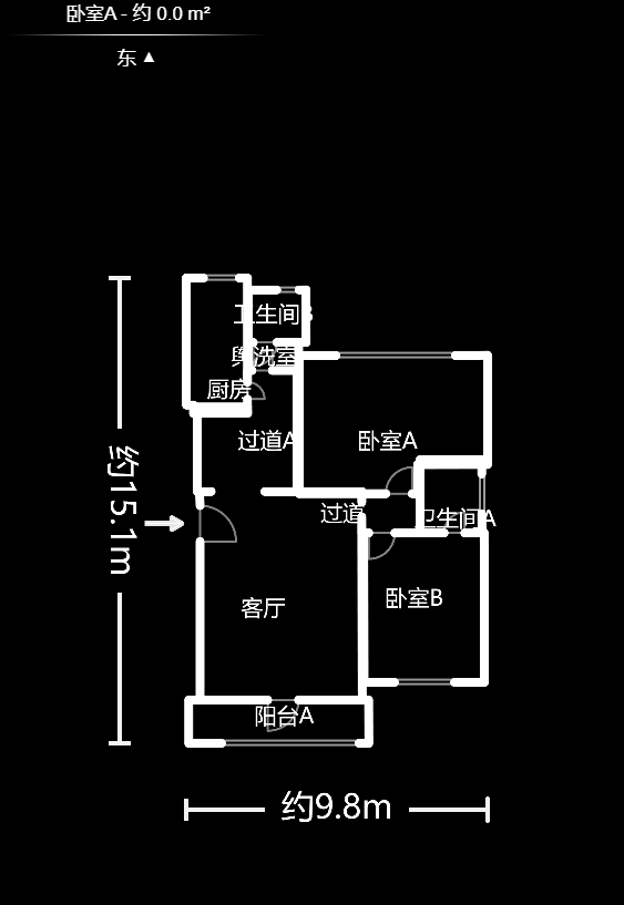 枫景园（春色满园）  3室2厅1卫   120.00万室内图1