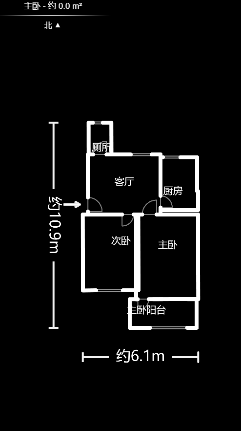 友阿宿舍  2室1厅1卫   40.00万室内图1