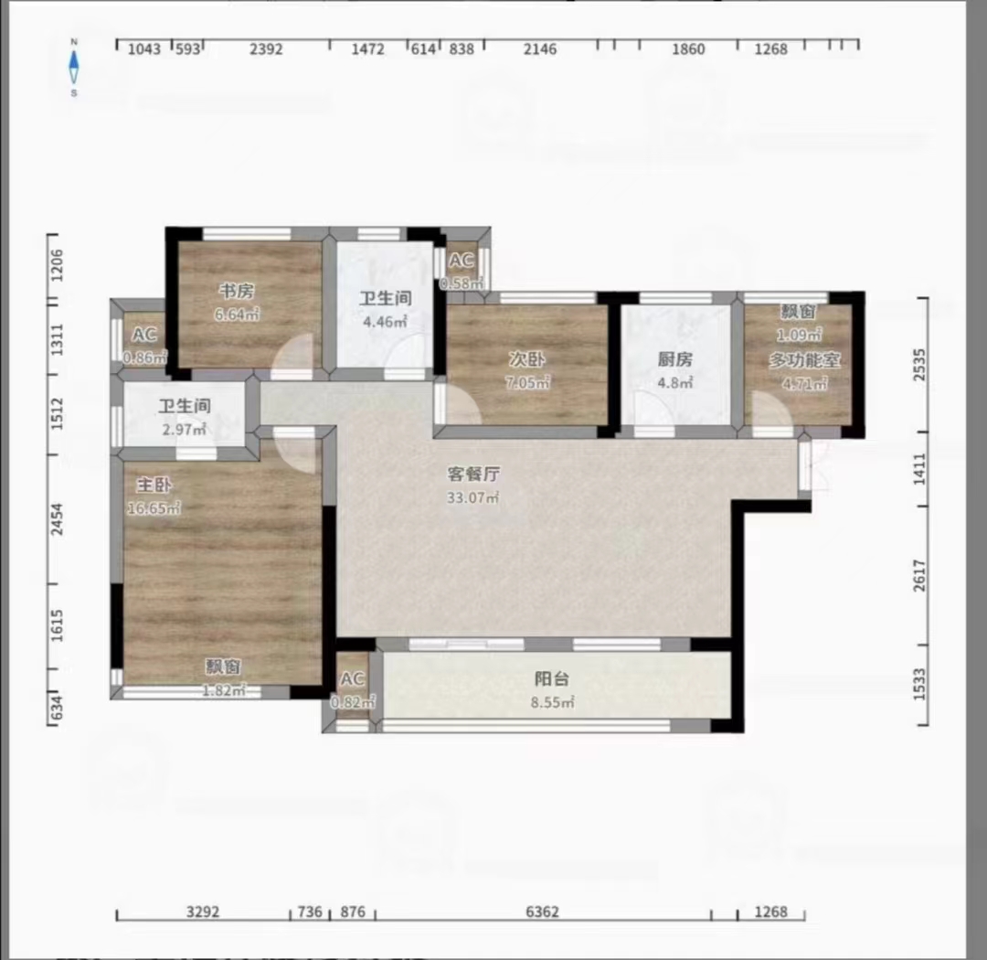 湘银星城  4室2厅2卫    75.8万 湘银星城  4室2厅2卫    75.8万室内图