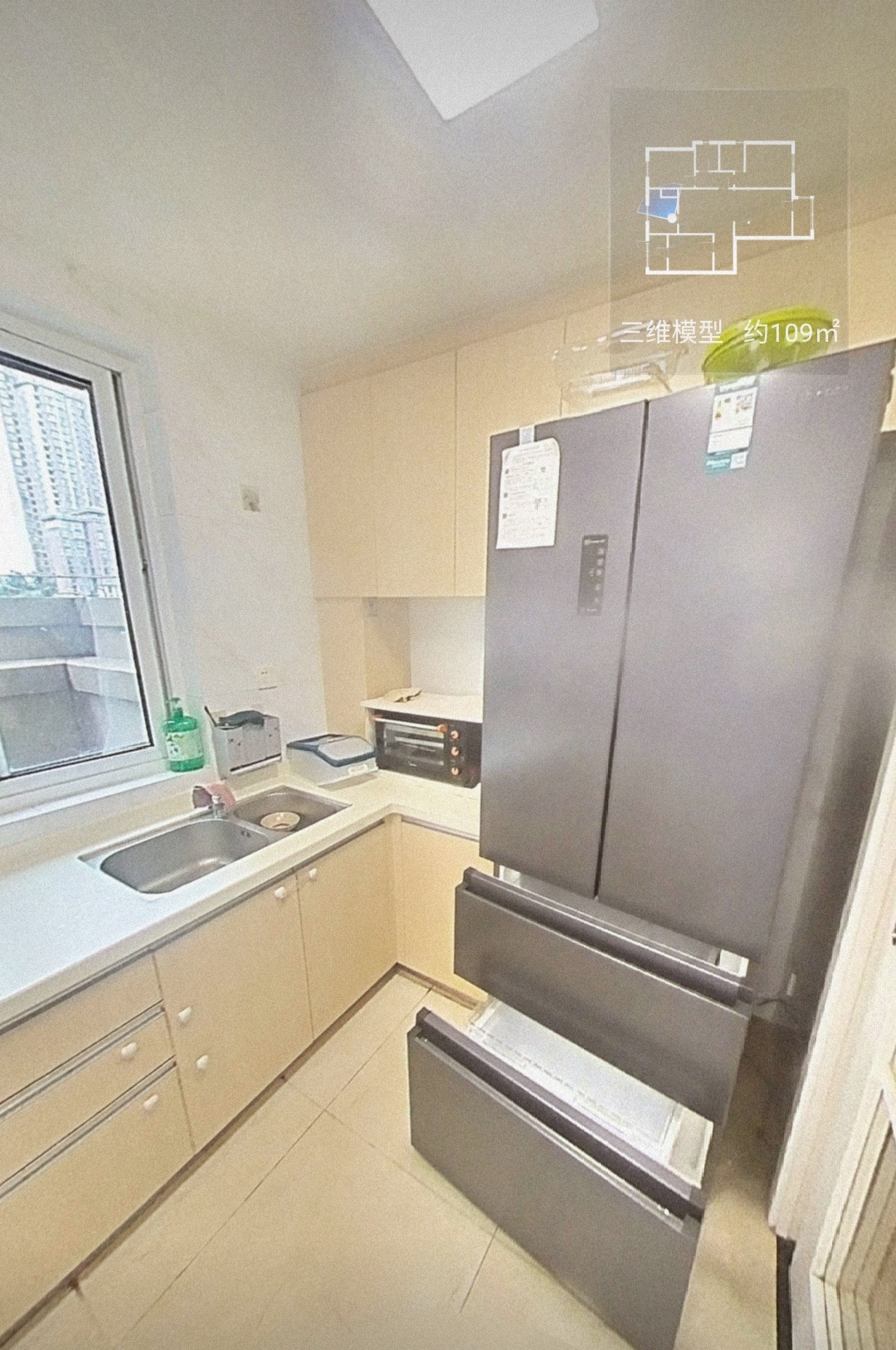 中海凯旋门  3室2厅2卫   3300.00元/月室内图