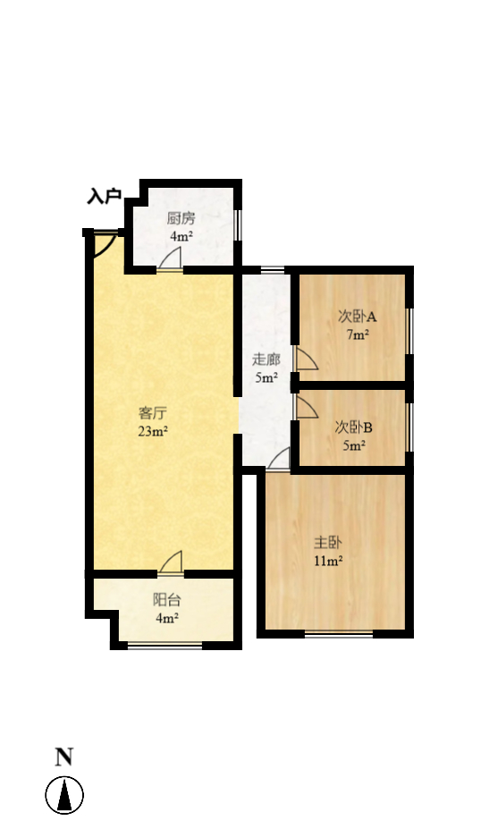印山蓝色海岸 3室2厅1卫 2100.0元/月 印山蓝色海岸 3室2厅1卫 2100.0元/月户型图