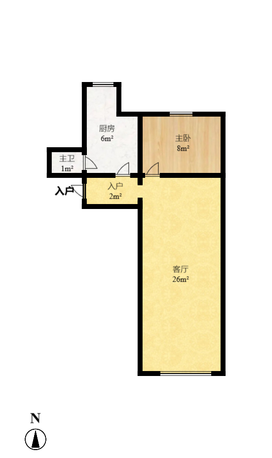 文艺新村 1室1厅1卫 1000.0元/月 文艺新村 1室1厅1卫 1000.0元/月户型图
