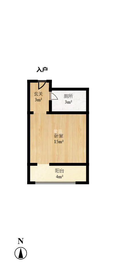 金鼎公园尚  1室1厅0卫    1200.0元/月 金鼎公园尚  1室1厅0卫    1200.0元/月户型图