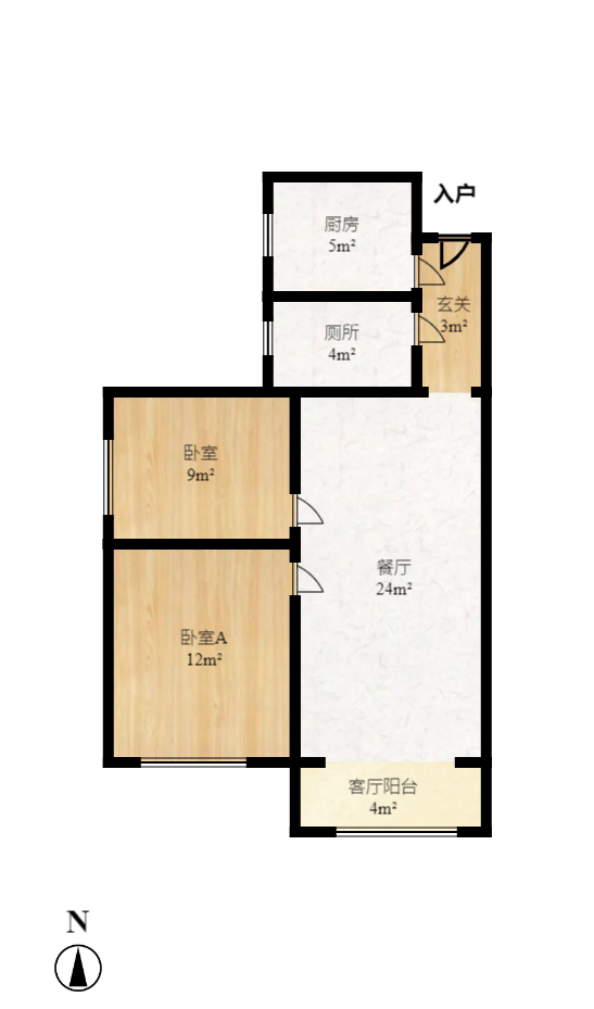 洋湖和园（福联嘉苑）室内图2